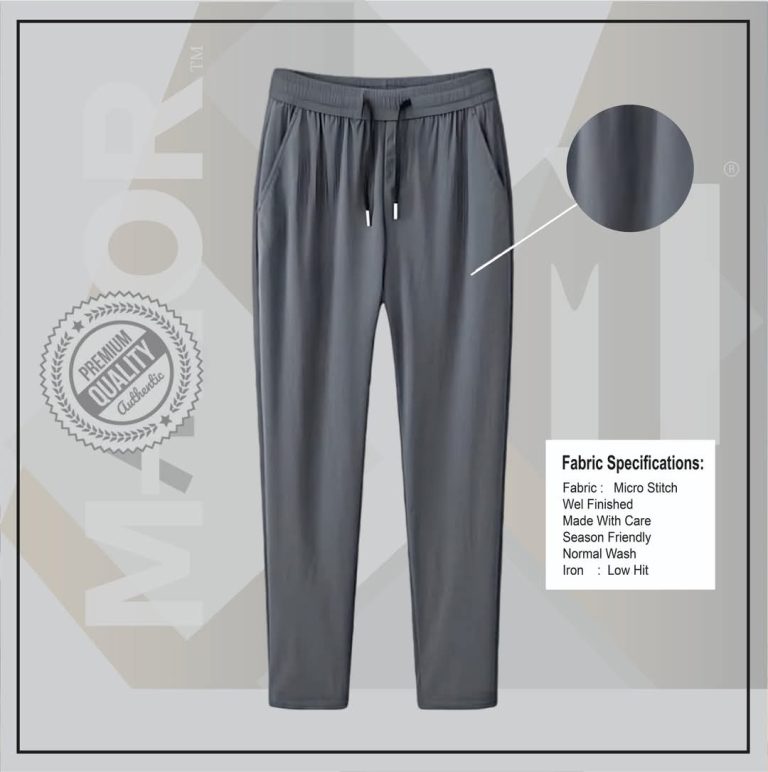 Any 2 PIECE | Premium Comfortable Micro Stitched Solid Trouser - Image 2