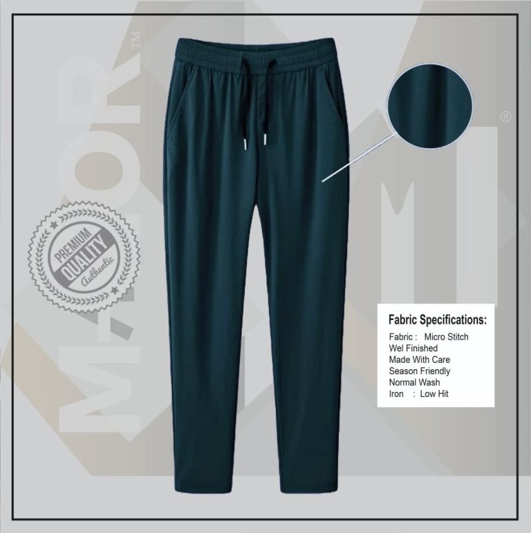 Any 2 PIECE | Premium Comfortable Micro Stitched Solid Trouser - Image 5