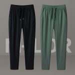 Premium Quality Micro Solid Trouser – BLACK & OLIVE