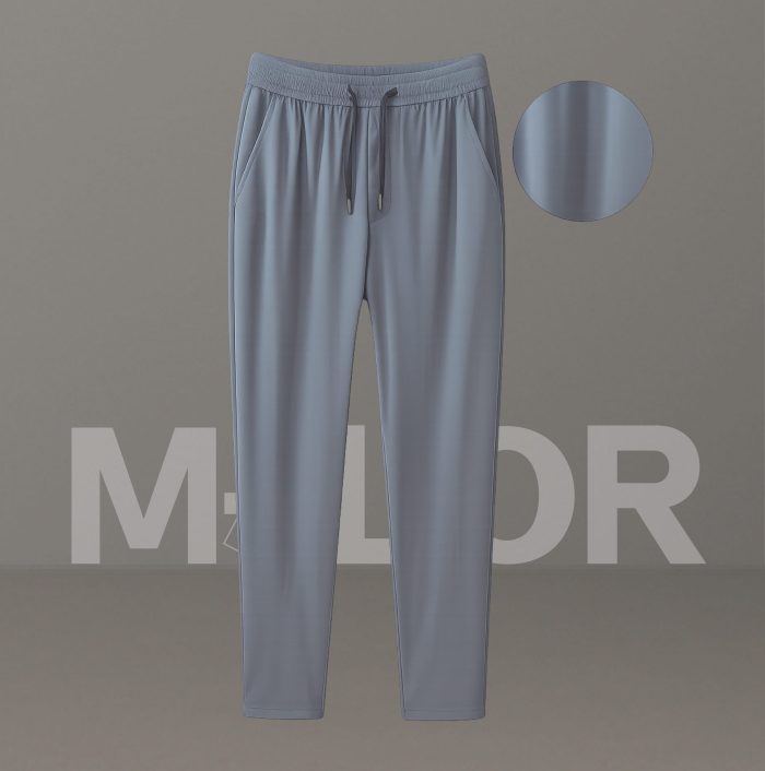 Premium Quality Micro Solid Trouser – ASH - Image 1