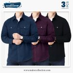 3 Pcs Combo Premium Double Pocket Shirt