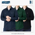 3 Pcs Combo Premium Double Pocket Shirt