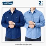 2 Pcs Combo Premium Double Pocket Shirt