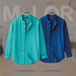 Band Collar Premium Shirt 2 Pcs Combo