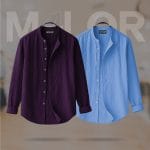 Band Collar Premium Shirt 2 Pcs Combo