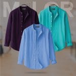 Band Collar Premium Shirt - 3 Pcs Combo