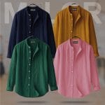 4 Pcs Combo-Band Collar Premium Shirt