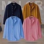 4 Pcs Combo-Band Collar Premium Shirt